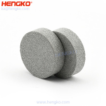 High Temperature Sintered Powder Stainless Steel 304 316 316L Material Porous Filter Disc